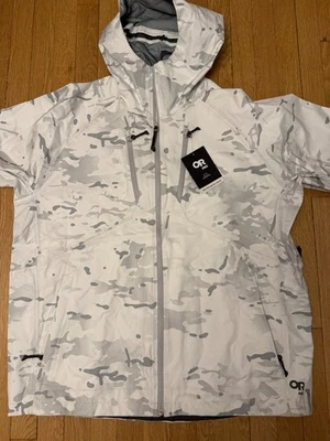 OR Allies Microgravity Jacket-Multicam Alpine, Size XXL, Waterproof, Breathable - Image 1 of 3