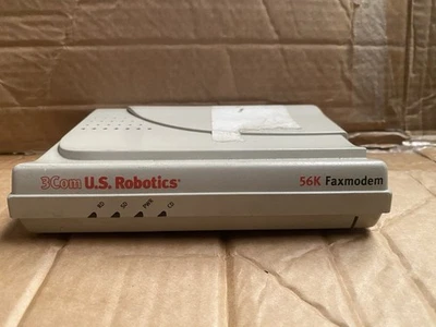 3Com US Robotics 56K Faxmodem with No PSU US Robotics UFR63A79LH5C - Image 1 of 4