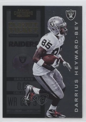 2012 Panini Contenders Playoff Ticket /99 Darrius Heyward-Bey #72 - Image 1 of 2