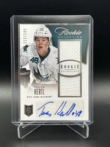TOMAS HERTL 2013-14 PANINI ROOKIE ANTHOLOGY #179 RC AUTO 113/249 - Picture 1 of 4