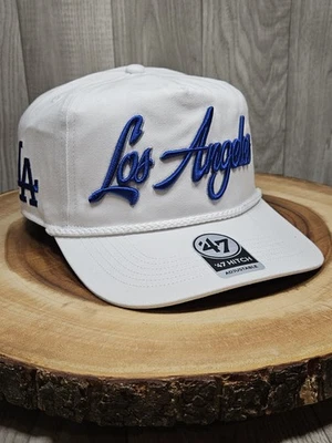 Gorra ajustable con cuerda de golfista Script 47 marca Los Angeles Dodgers SnapBack MLB Foto 1 de 4