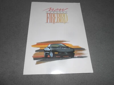 Pontiac Firebird 1993 folleto/versión europea '93 catálogo en alemán Foto 1 de 3