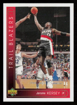 Jerome Kersey 1993-94 Upper Deck #288 Portland Trail Blazers Basketball Card - Image 1 of 2