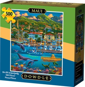 Rompecabezas de 500 piezas Maui Hawaii 16 x 20" Dowdle arte popular - Imagen 1 de 4