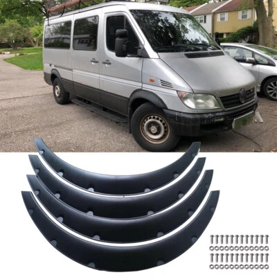 Kit de arcos de rueda de carrocería ancha de 4,5" para guardabarros de coche Mercedes-Benz Sprinter Foto 1 de 4