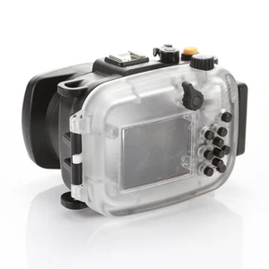 Meikon 40M Underwater Waterproof Housing Transparent Case for Sony HX90 Camera - Picture 1 of 10