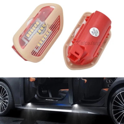 Lámpara de luz LED de cortesía para puerta para Mercedes Benz Clase S W222 2014-2020 S550 S600 Foto 1 de 4