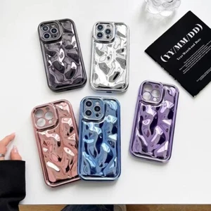 Mode Meteoriten Muster Silikon Gummi Handy Hülle Cover für iPhone 16 Pro Max - Bild 1 von 15