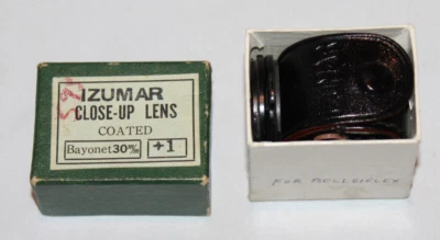 Izumar Close-Up Lens + 1 Coated Set Bayonet 30mm & lens cap for Rolleiflex - Image 1 of 4