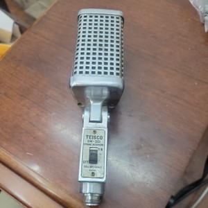 Vintage Rare Teisco Mic Model Dm-301 Dynamic Microphone With Ev Base - Works !