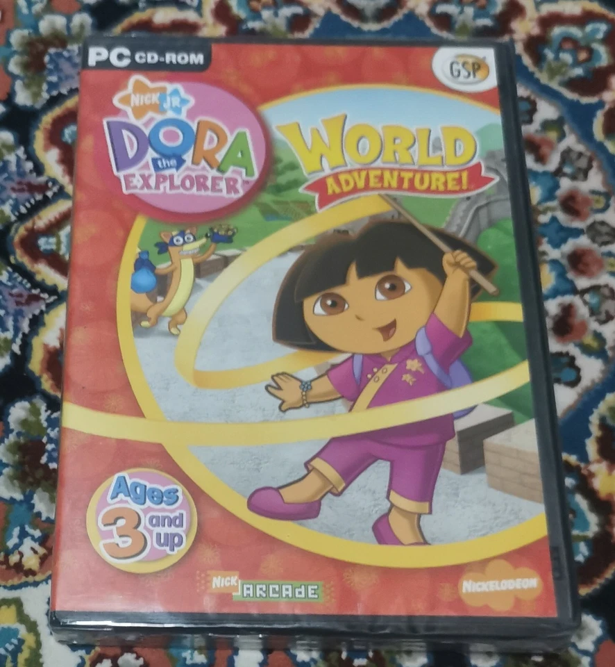 Dora The Explorer World Adventure PC CD-ROM Game Windows 98/ME/XP/Vista New - Image 1 of 1