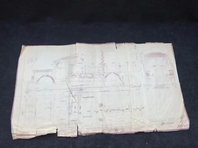 Daimler Benz LKW L 5000 L35 Gaggenau 1935 Original Plan Mercedes Benz - Bild 1 von 4