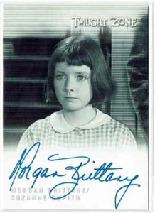 Complete Twilight Zone 50th Ann Auto A-98 Morgan Brittany/Suzanne Cupito Susan - Picture 1 of 1