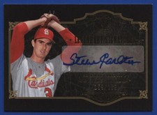 2007 SP LEGENDARY CUTS STEVE CARLTON SIGNATURES AUTOGRAPH #LS-SC3 #'D 159/189