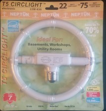 1 T5 Circlight 22 Watt Circle Cfl Light 75w Replacement Fluorescent Bulb
