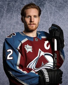 Gabriel Landeskog 2019 All-Star Portrait Colorado Avalanche 8x10 NHL Photo - Picture 1 of 1