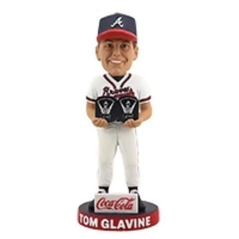 Tom Glavine ‘Cy Young’ Bobblehead Atlanta Braves SGA 5/13/22 Cover