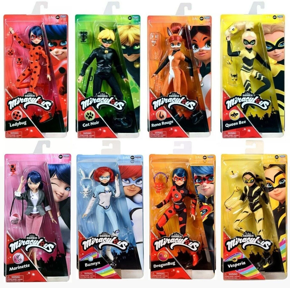 Muñeca Ladybug Milagrosa Vesperia Dragonbug Reina Abeja Gato Negro Rouge Bunnyx Foto 1 de 1