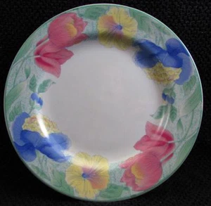 Plato de ensalada multicolor verde floral Passion 4805 by Sango 7-7/8" b39 - Imagen 1 de 3