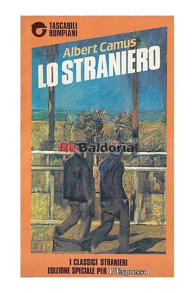 Lo Straniero Tascabili Bompiani Camus Albert Narrativa francese  - Immagine 1 di 1