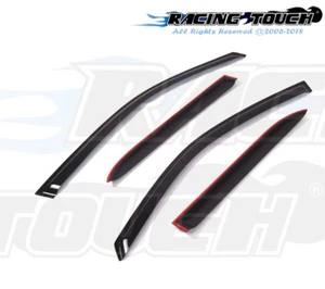 For Chrysler 300 300C 11-16 Dark Grey Out-Channel Window Visor Sun Guard 4pcs - Bild 1 von 6