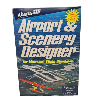 Airport and Scenery Designer For Microsoft Flight Simulator Abacus PC CD - Image 1 of 4