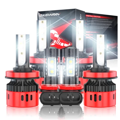 Kit combinado de faros LED + faros antiniebla para Lexus CT200h 2011-2012-2013-2014 Foto 1 de 4