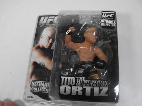 TITO ORTIZ; UFC Ultimate Collector Action Figure; Round 5 / Zuffa NEW SEALED Cover