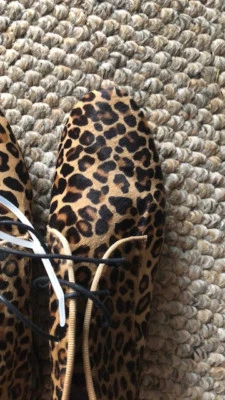 AERIN женщин леопард ботильоны размер 7 - Изображение 1 из 4