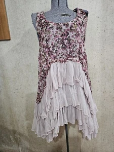 Cecico Sleeveless Ruffled Dress Size S.  - Picture 1 of 6