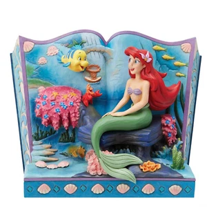 Disney Jim Shore 2023 The Little Mermaid 35th Ariel Storybook Figurine 6014323 - Picture 1 of 3