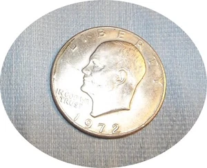 K661 ~ MONETA DA 1 DOLLARO EISENHOWER 1972 MOLTO BELLA - Foto 1 di 3