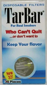 TarBar Cigarette Filters Disposable (4 Boxes / 128 Total) - Picture 1 of 1