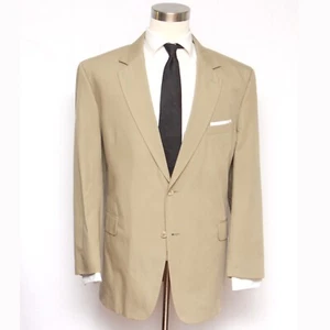 Jos A Bank Men's Sportcoat 46R Blazer Jacket Cotton Polyester D070438 - Picture 1 of 12