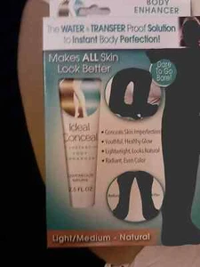 IDEAL CONCEAL~BODY ENHANCER~LIGHT/MEDIUM SHADE - NATURAL~MAKEUP CREAM~NIP - Picture 1 of 1