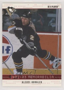 2002-03 ITG Be A Player Memorabilia Ruby /200 Alex Kovalev Alexei Kovalev #46