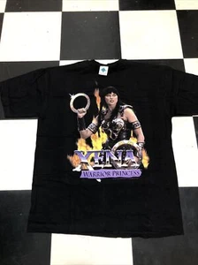 Vintage Xena Warrior Princess Movie Promo Shirt Size XL 1997 Deadstock - Picture 1 of 5