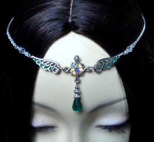 ^v^Stirnschmuck*Angelwings*Gothic*LARP*circlet*medieval*Pagan*Tiara*Fantasy^v^ - Bild 1 von 1