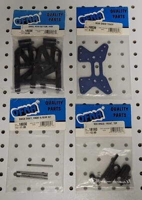 OFNA ~ Dominator Monster Pirate ~ 4 Item Parts Lot ~ Shock Shafts, Rod Brace Ect - Image 1 of 4