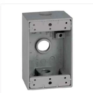 Box 1G Wp 3 1/2In Ko Grey B-5V - New! - Picture 1 of 6