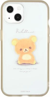 Gourmandise iPhone 13 Case Hülle 6.1 Rilakkuma IIIIfit Clear Up GRC-274A - Bild 1 von 2