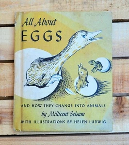 ALLES ÜBER EIER VINTAGE 1952 BUCH VON MILLICENT SELSAM - Bild 1 von 16