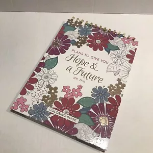 Christian Jer 29:11 Scripture Plans To Give You Hope and a Future Coloring Book - Picture 1 of 9