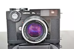 Leitz Leica Minolta CL con obiettivo 40 mm f/1.4 Voigtlander Nokton - Foto 1 di 11