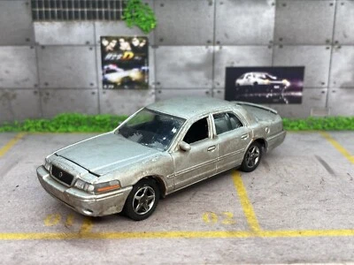 2004 Mercury Marauder Rusty Weathered Custom Greenlight 1/64 celeiro fundido encontrar - Imagem 1 de 4