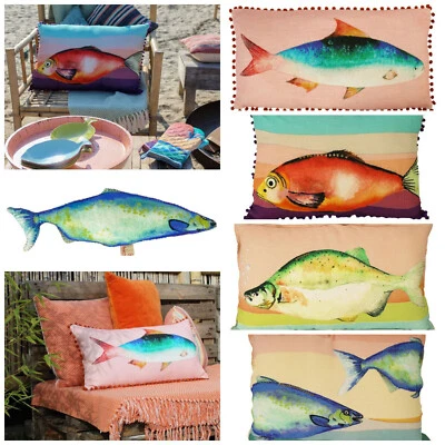 Kissen Costa Fisch Meer Goldfisch maritim Polster Sitzkissen Deko Lounge  - Bild 1 von 4