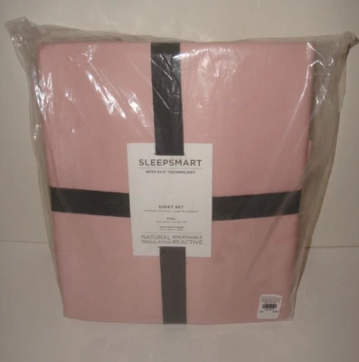 Pottery Barn SleepSmart™ Temperature Regulating Full Sheet Set Soft Rose Pink - Image 1 of 4