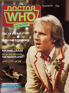 Doctor Who Magazine No.75 WITH MARK STRICKSON POSTER - Picture 1 of 1