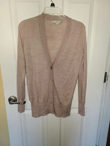 Ann Taylor Oatmeal Cardigan Sweater - SZ. S - Picture 1 of 4
