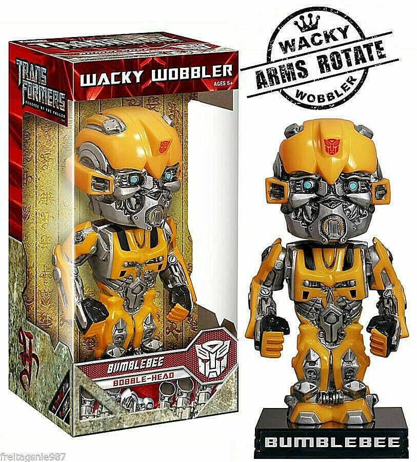Transformers BUMBLEBEE  bobble-head Funko Wacky Wobbler - Immagine 1 di 1